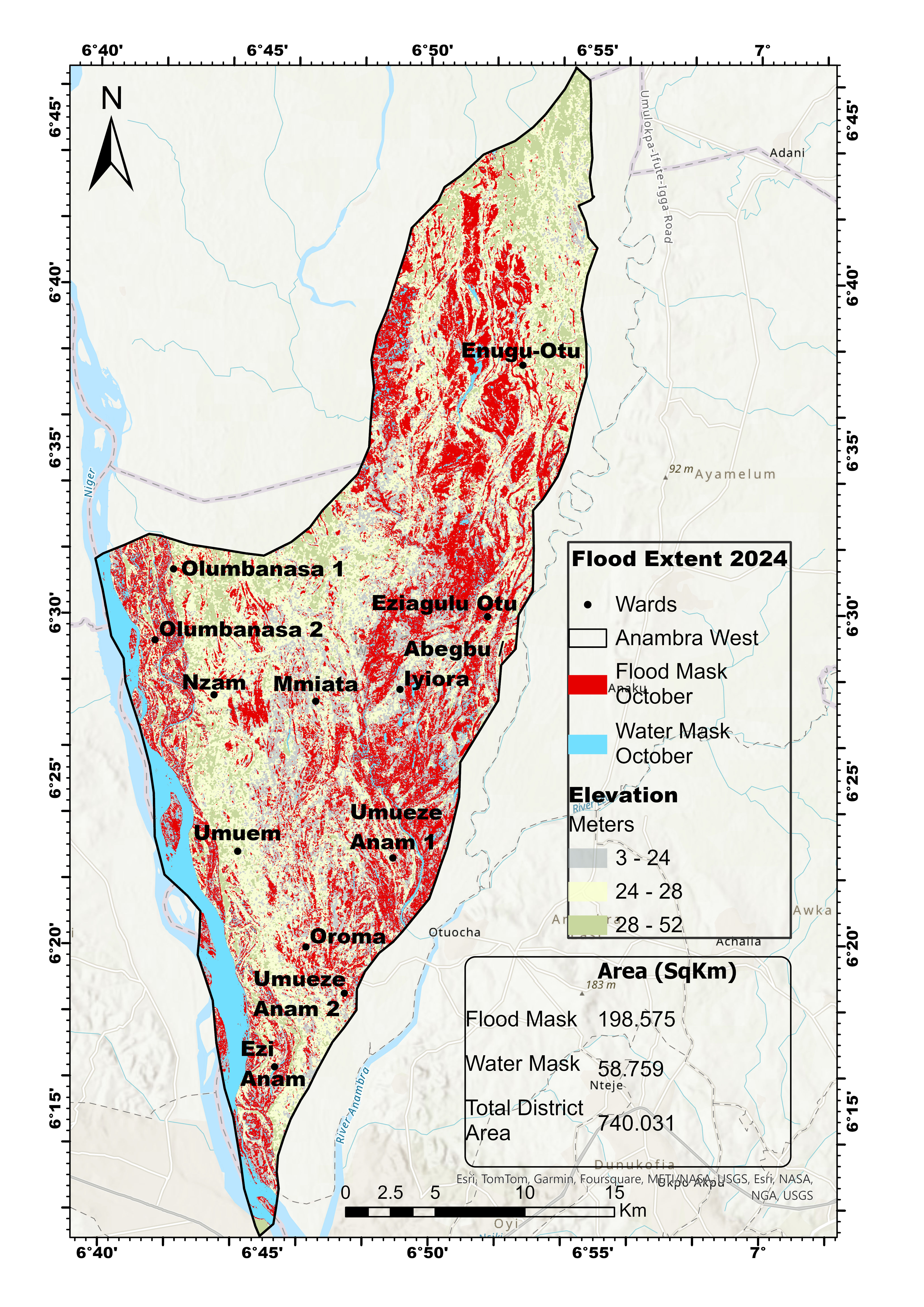 Flood Extent 2024 — Anambra West