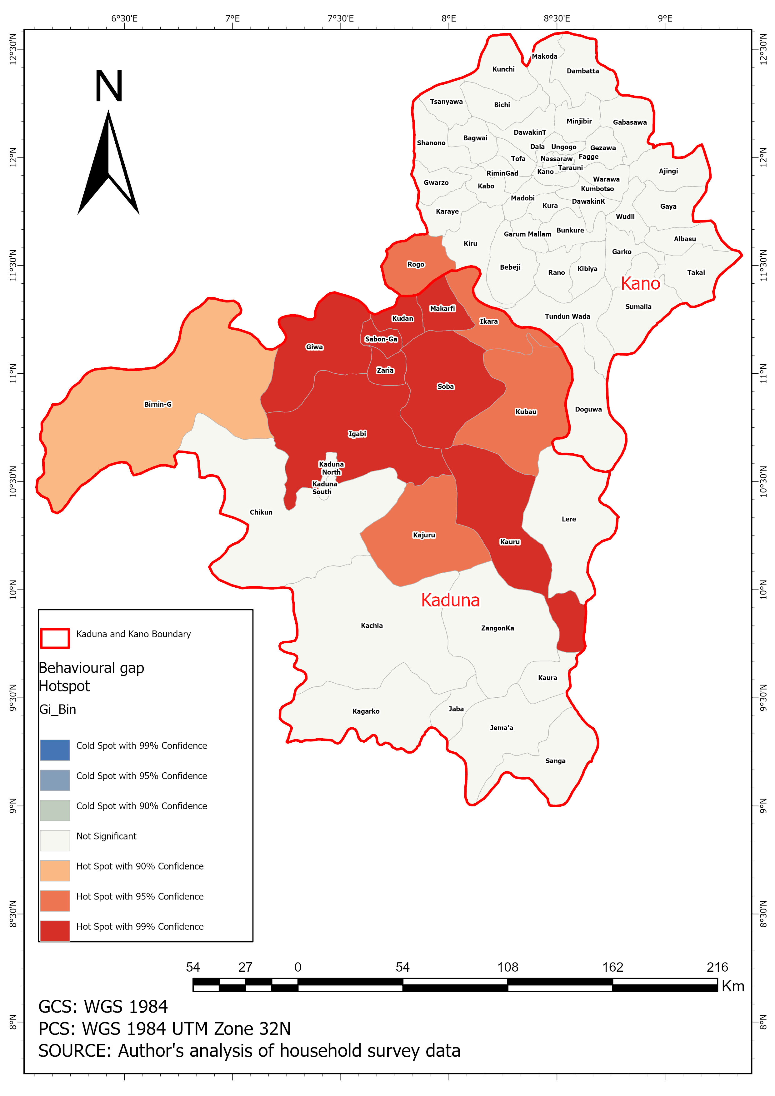 Hotspot Analysis Behavioural Gap