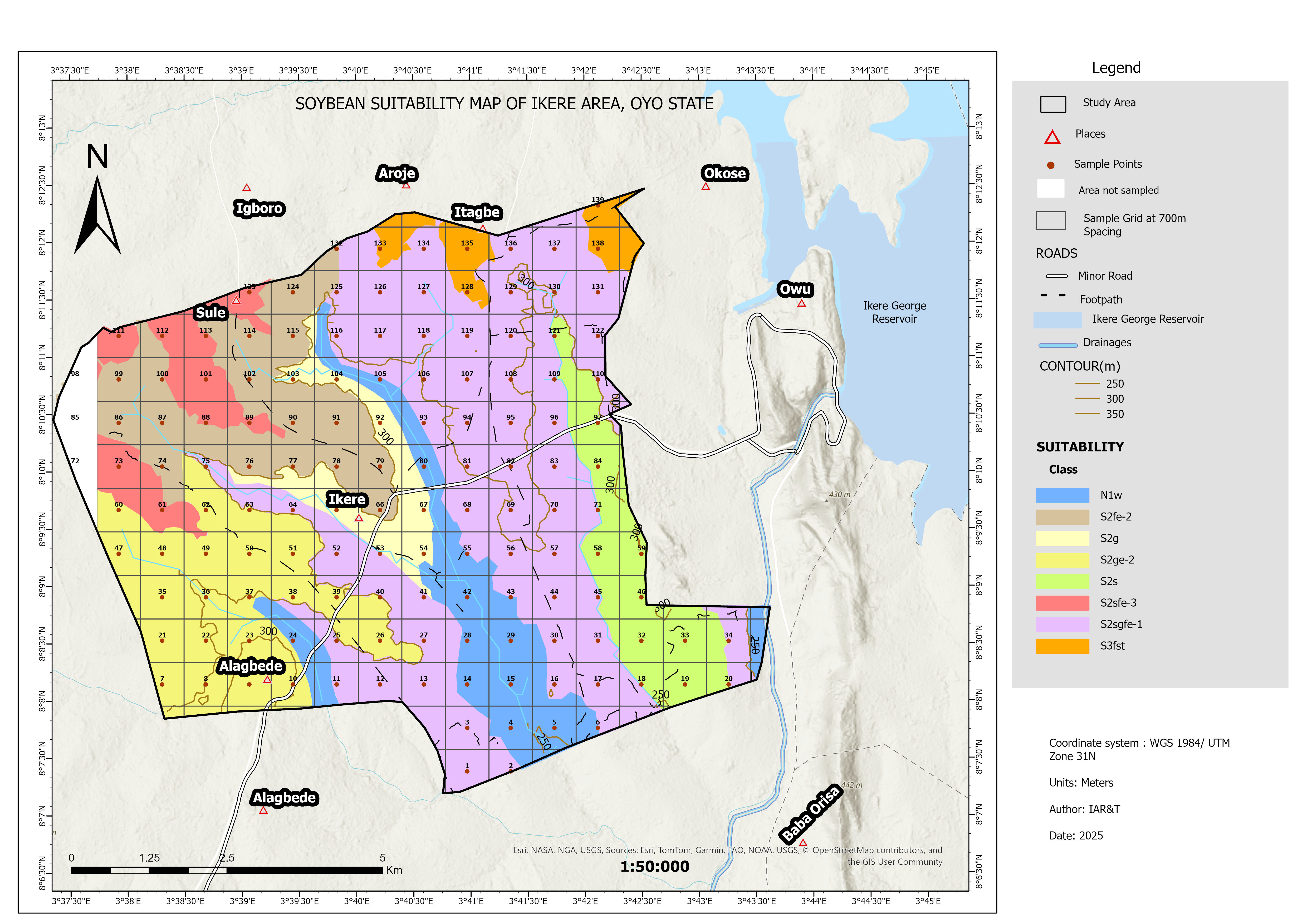 Soybean Suitability Map